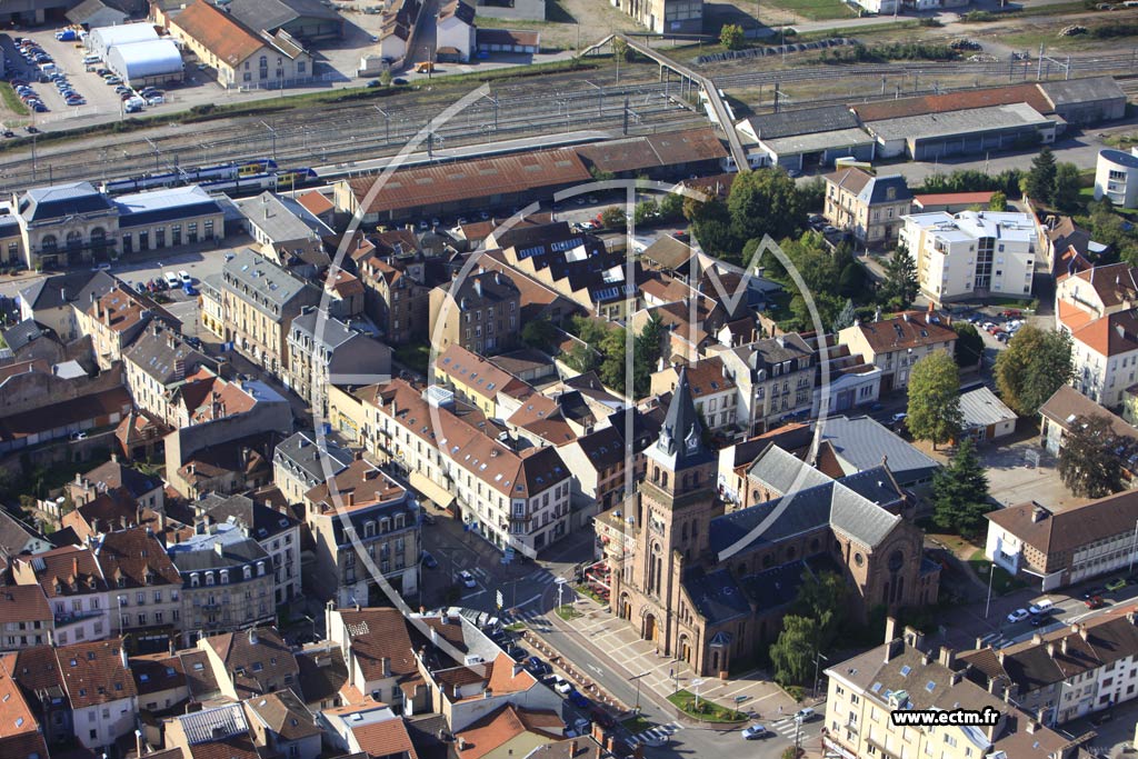 Photo arienne de Saint-Di-des-Vosges