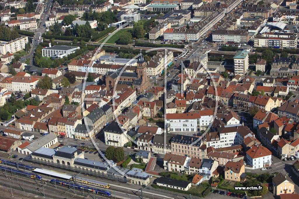 Photo arienne de Saint-Di-des-Vosges