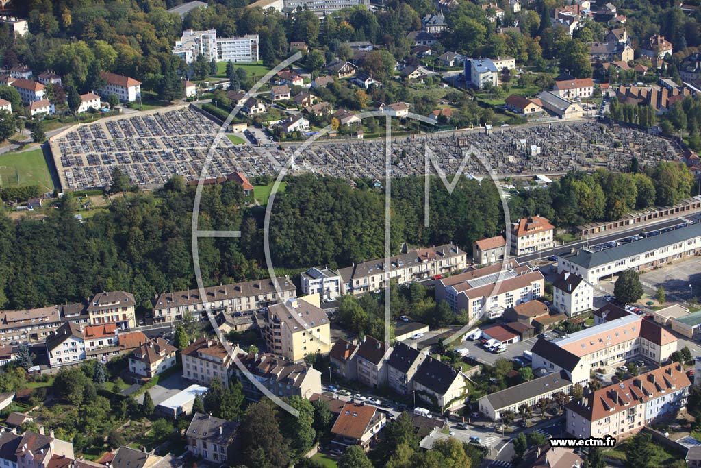 Photo arienne de Saint-Di-des-Vosges