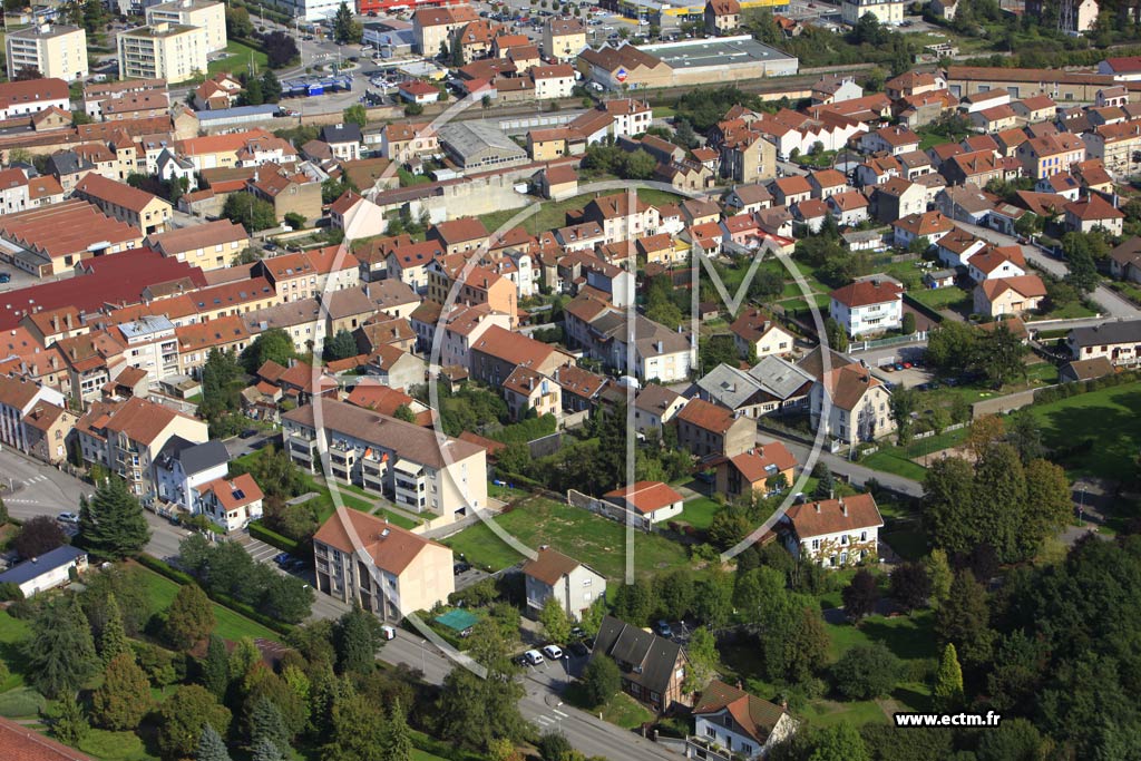 Photo arienne de Saint-Di-des-Vosges