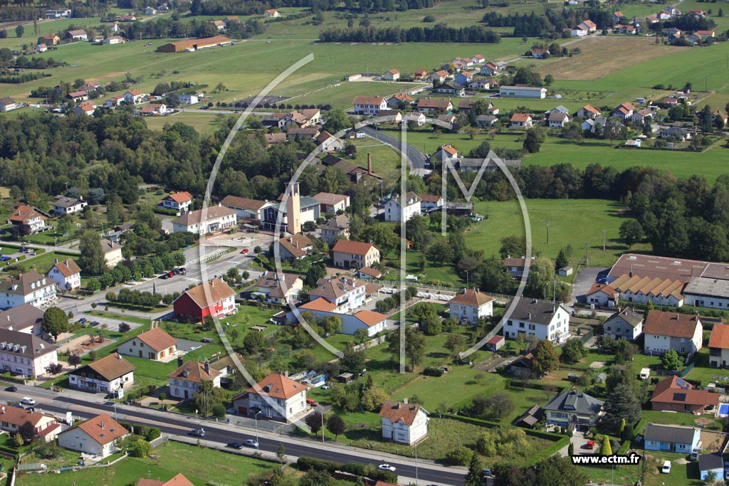 Photo arienne de Saint-Lonard