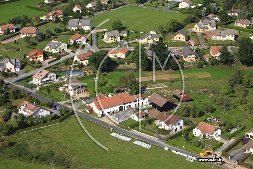 Photo arienne de Saint-Michel-sur-Meurthe