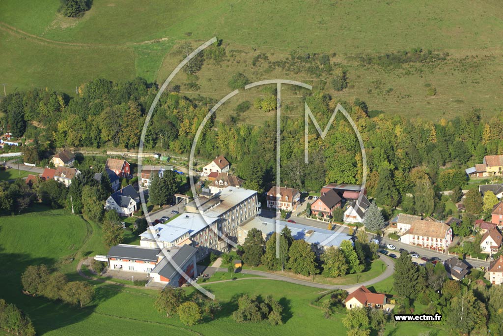 Photo arienne de Sainte-Marie-aux-Mines