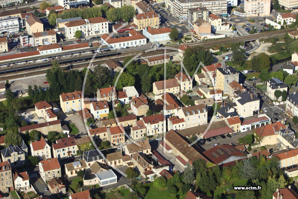 Photo arienne de Vesoul
