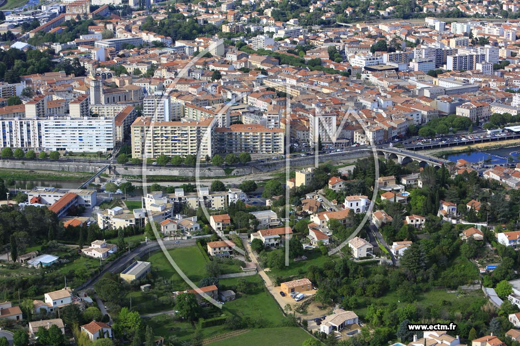 Photo arienne de Als (Faubourg du Soleil)