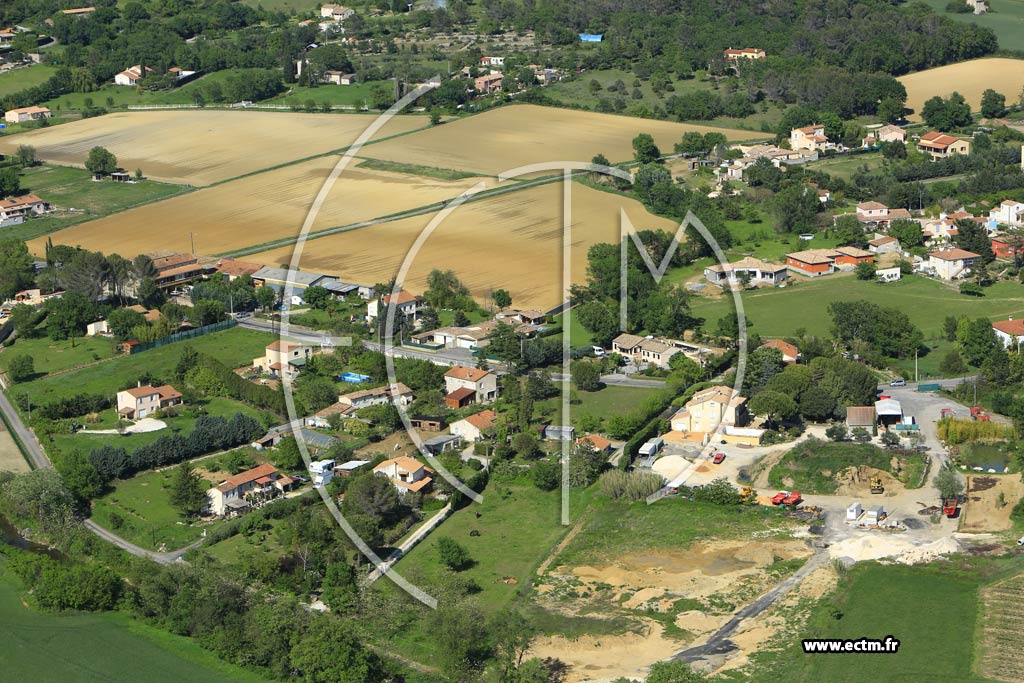 Photo arienne de Saint-Hilaire-de-Brethmas (Le Moulin du Juge)