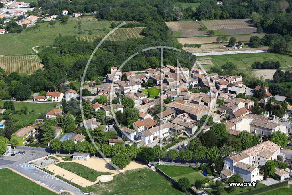 Photo arienne de Ribaute-les-Tavernes (Ribaute)