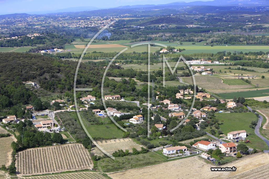 Photo arienne de Ribaute-les-Tavernes (Ribaute)