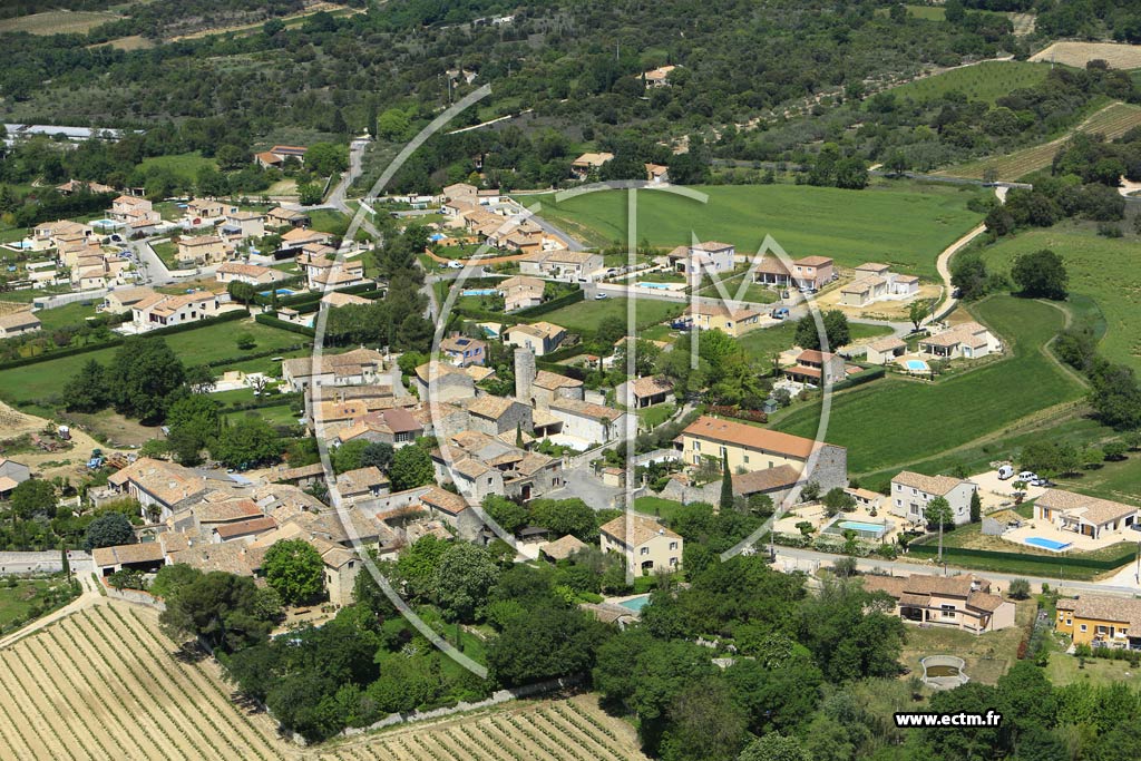 Photo arienne de Garrigues-Sainte-Eulalie (Sainte Eulalie)