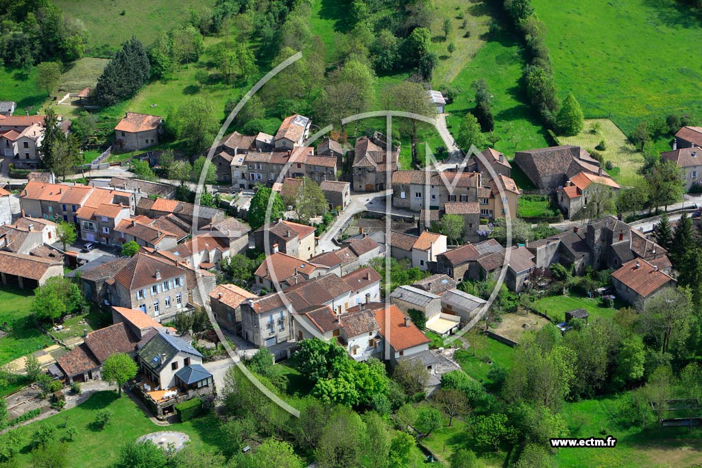 Photo arienne de Saint-Jean-et-Saint-Paul (Saint-Paul des Fonts)