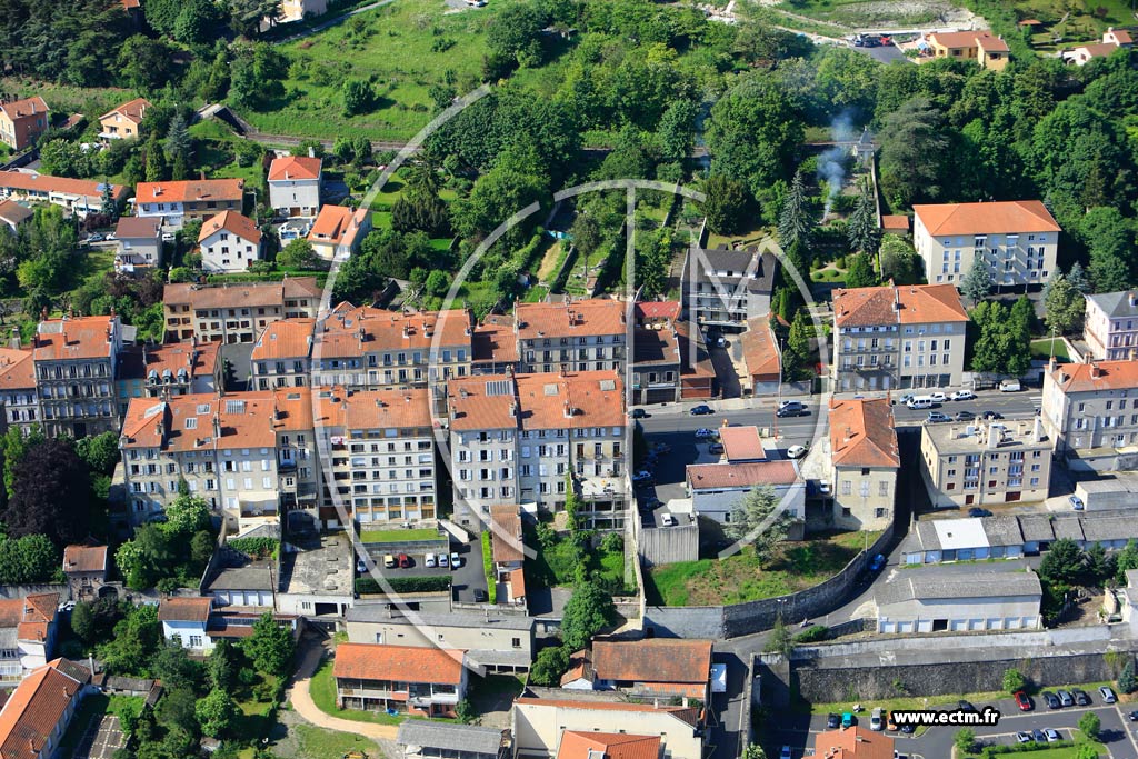 Photo arienne de Le Puy-en-Velay