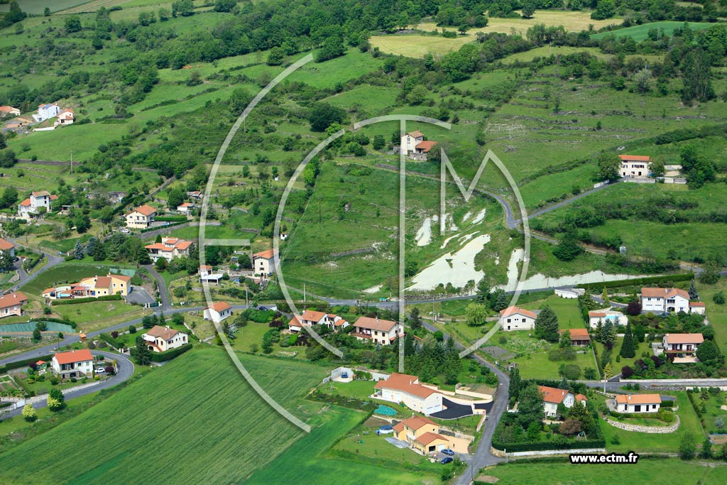 Photo arienne de Polignac (Bonne Garde)