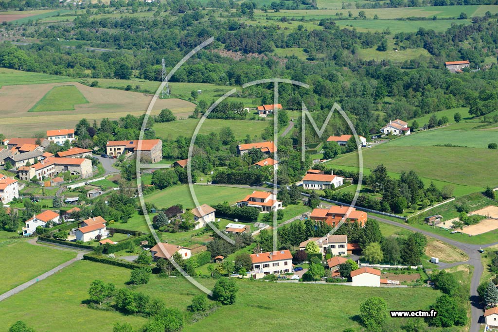 Photo arienne de Sanssac-l'glise (Coyac)