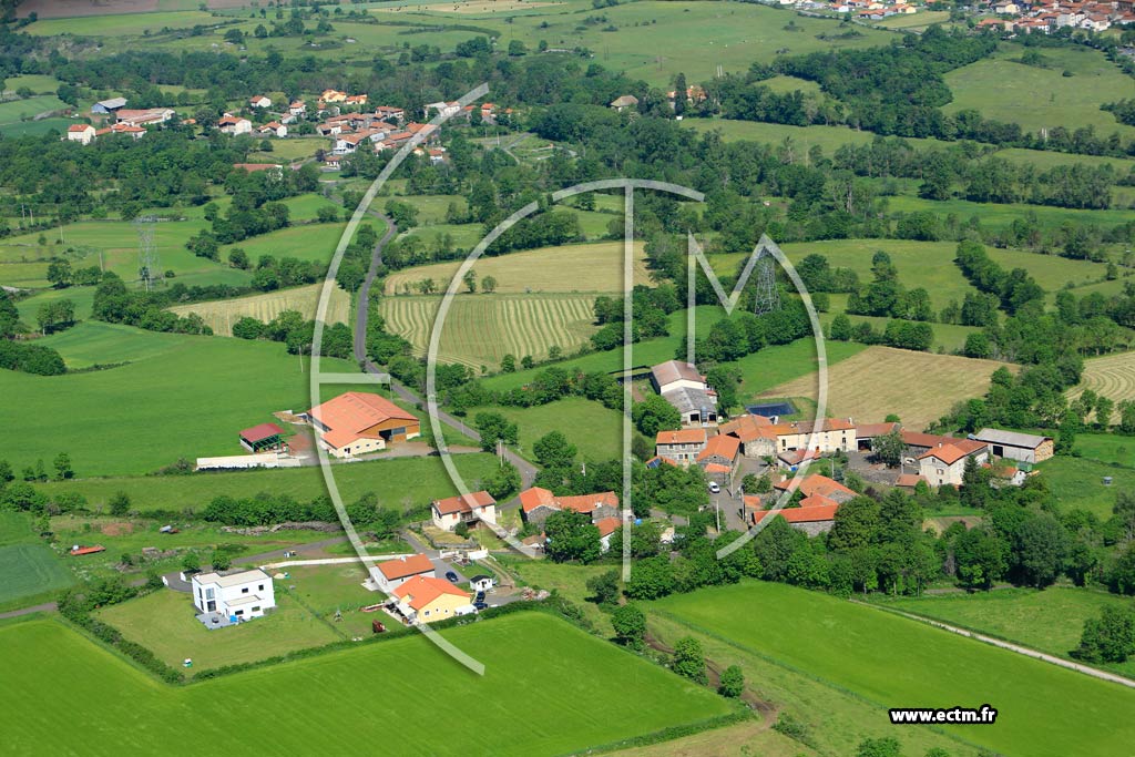 Photo arienne de Sanssac-l'glise (Driaudes)