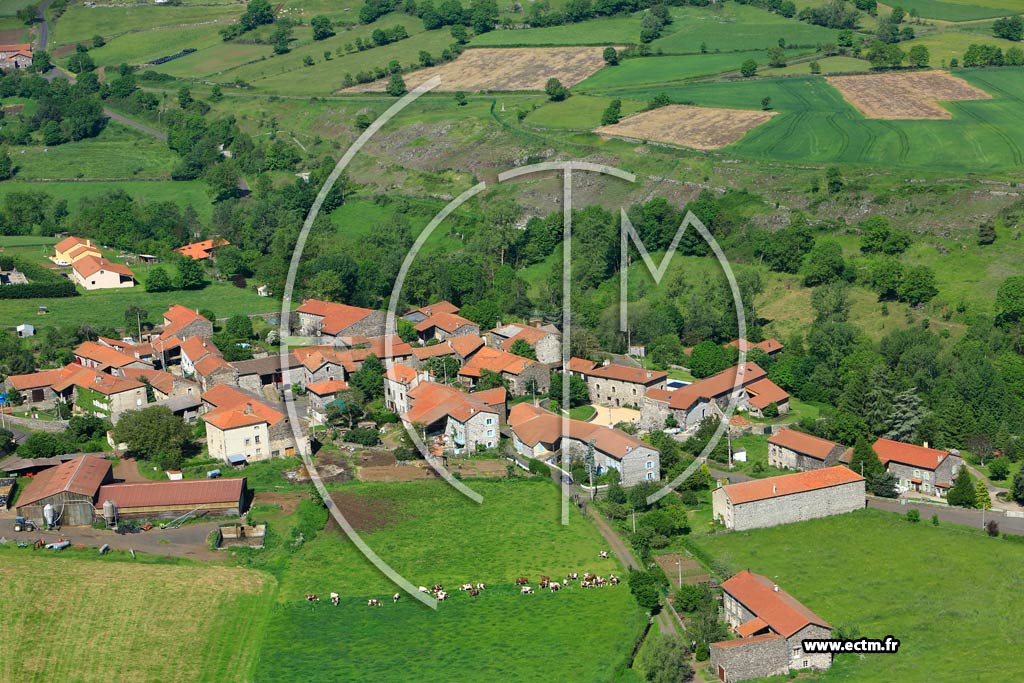 Photo arienne de Sanssac-l'glise (Vourzac)