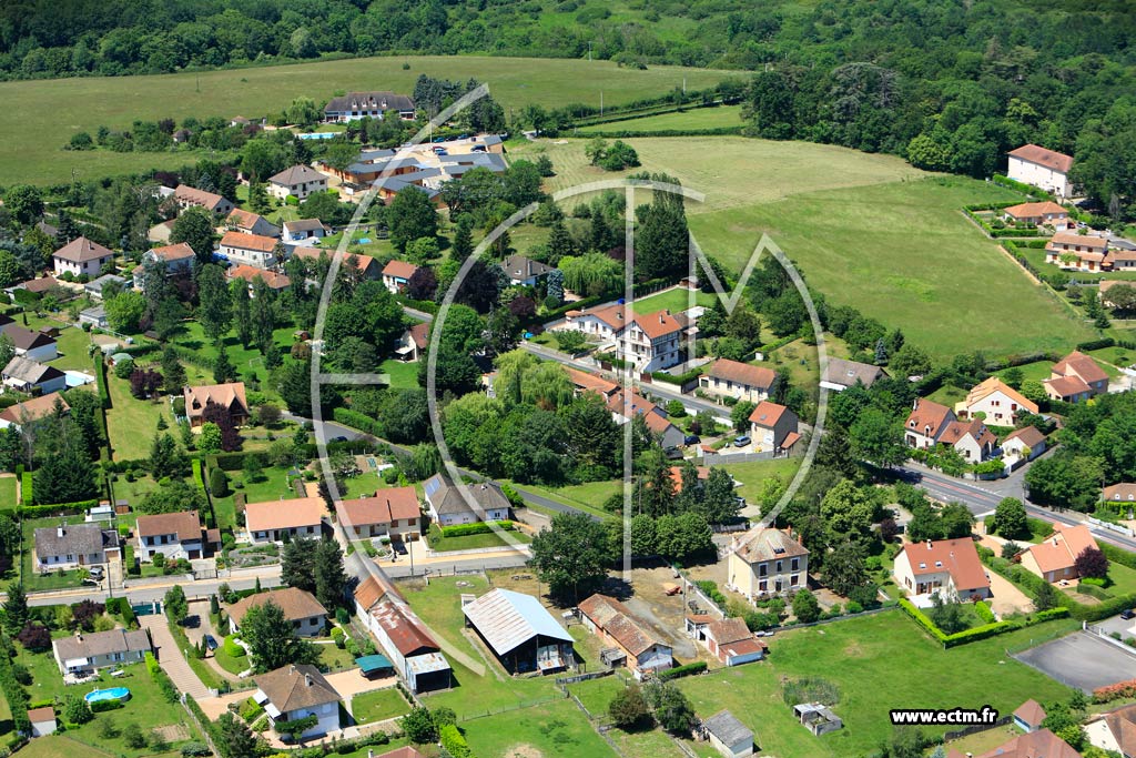 Photo arienne de Bellerive-sur-Allier (Hameau de la Prairie)