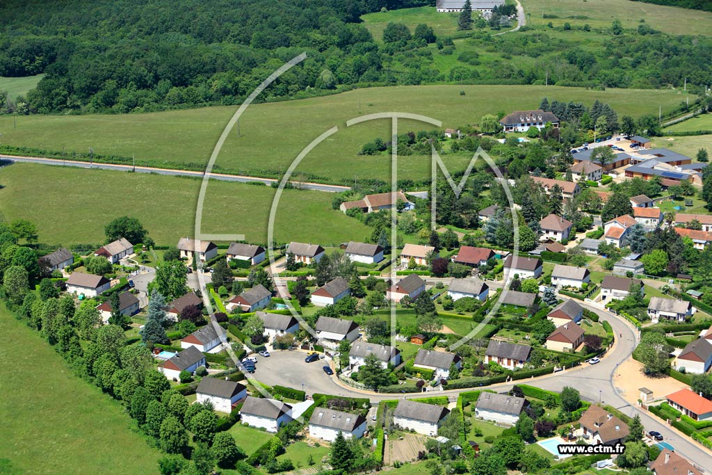 Photo arienne de Bellerive-sur-Allier (Hameau de la Prairie)