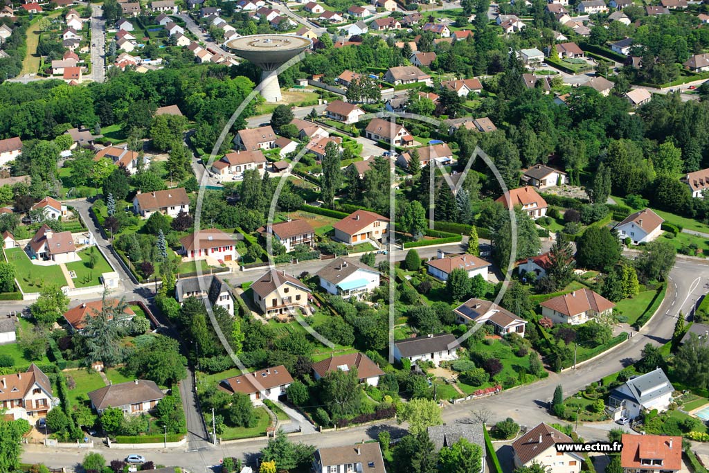 Photo arienne de Dole (Les Hauts de Plumont)