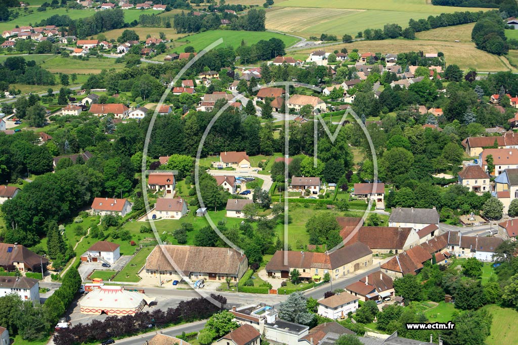 Photo arienne de Mont-sous-Vaudrey