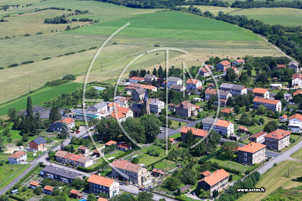 Photo arienne de Avricourt (Nouvel Avricourt)