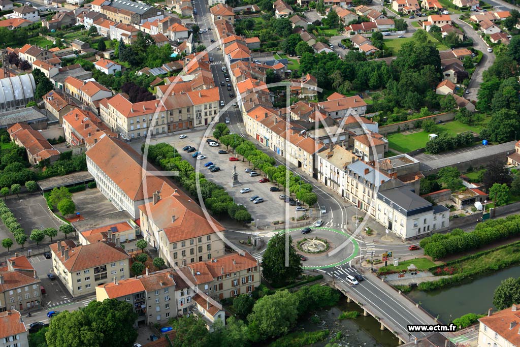 Photo arienne de Lunville