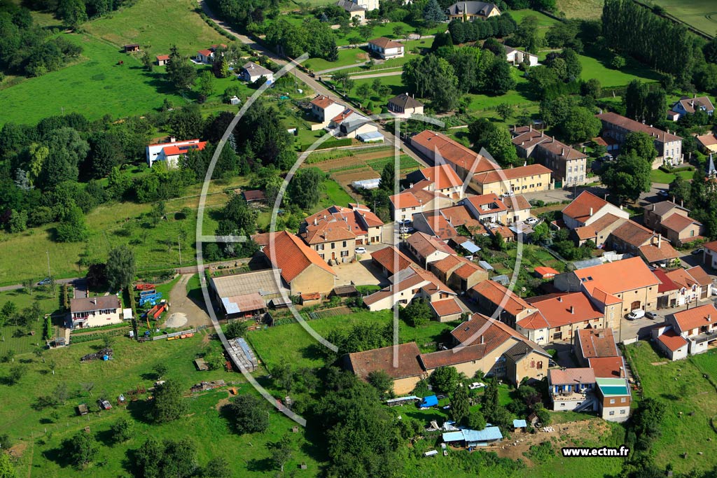 Photo arienne de Bouxires-aux-Chnes (cuelle)