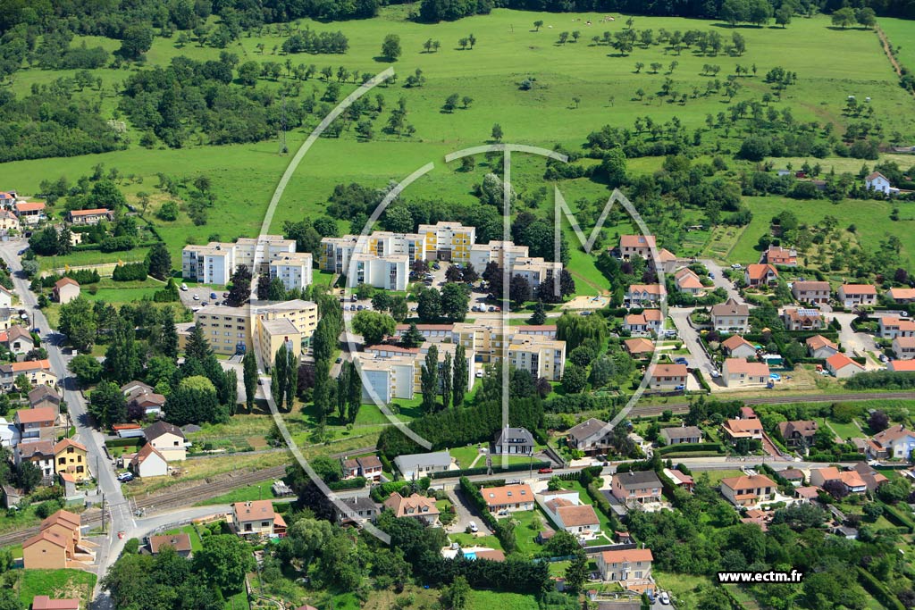 Photo arienne de Neuves-Maisons (Les Champs Monseigneur)