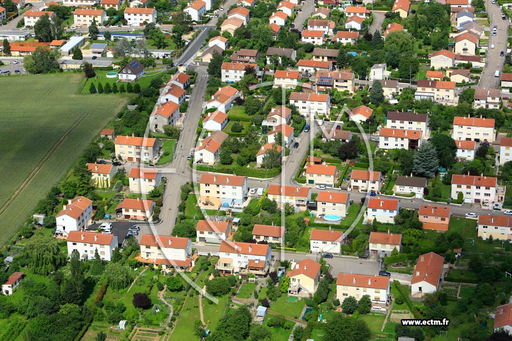 Photo arienne de Saint-Nicolas-de-Port