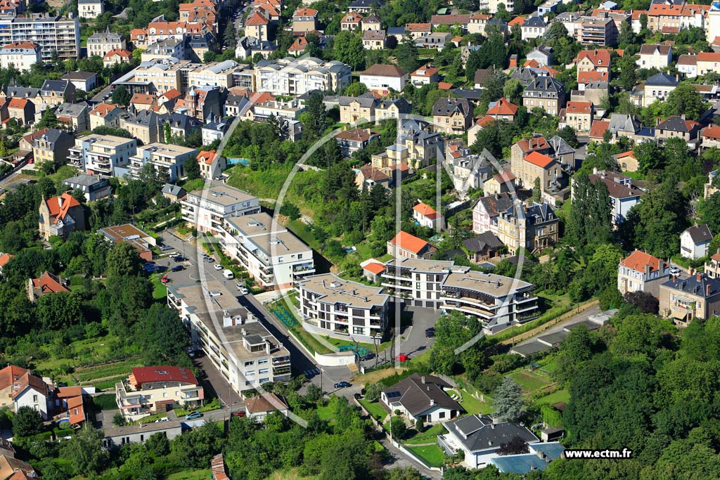 Photo arienne de Metz (Plantires Queuleu)