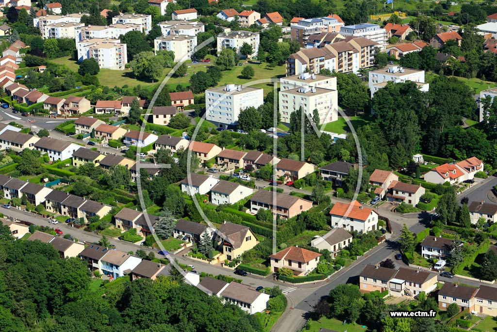 Photo arienne de Metz (Vallires - Les Bordes)