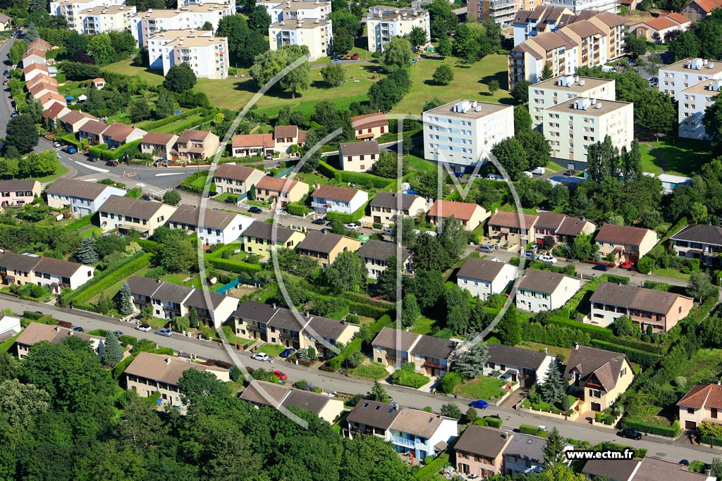 Photo arienne de Metz (Vallires - Les Bordes)