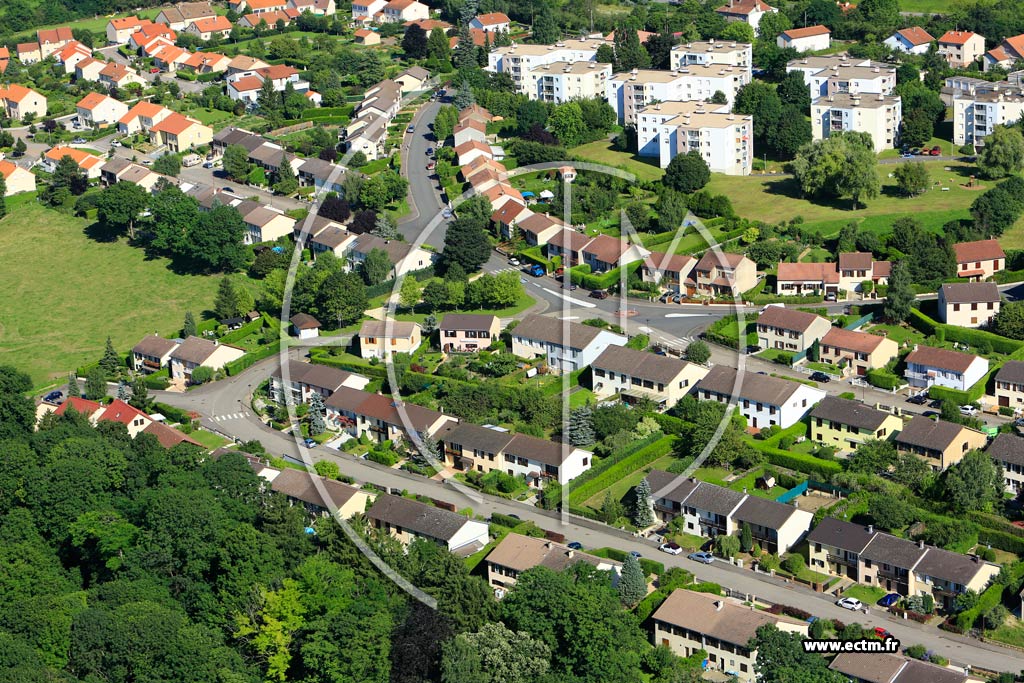 Photo arienne de Metz (Vallires - Les Bordes)