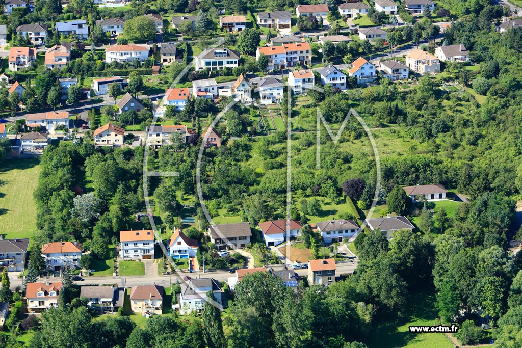 Photo arienne de Metz (Vallires - Les Bordes)