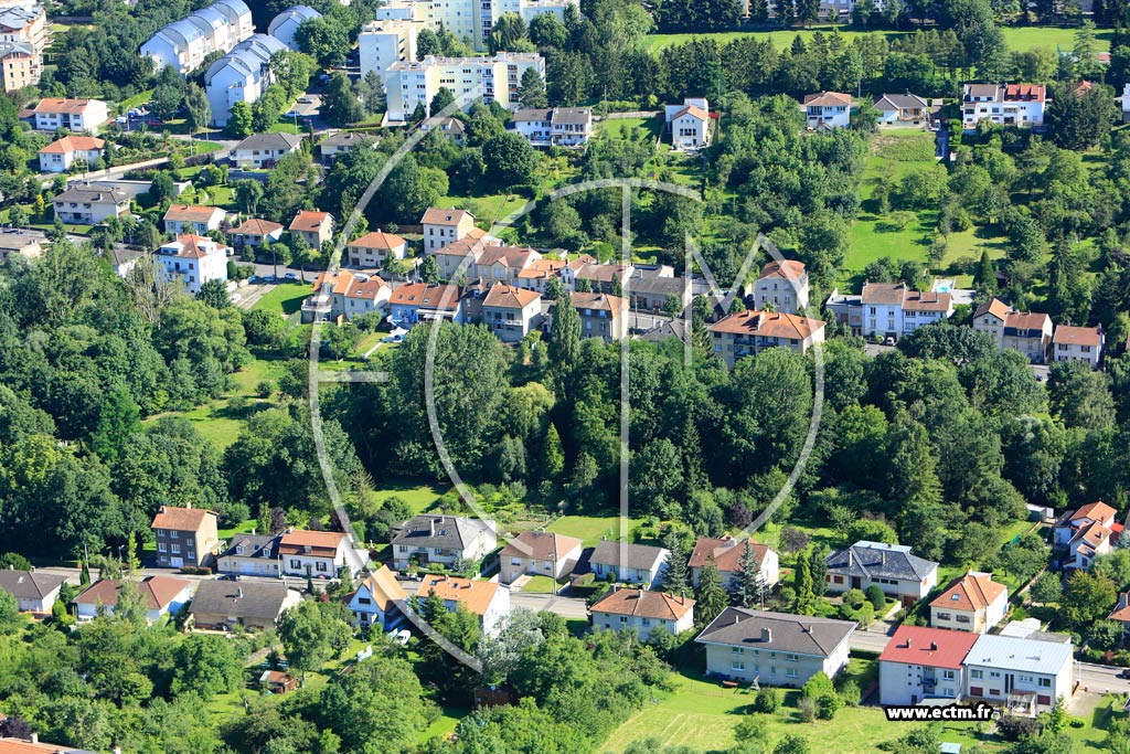 Photo arienne de Metz (Vallires - Les Bordes)