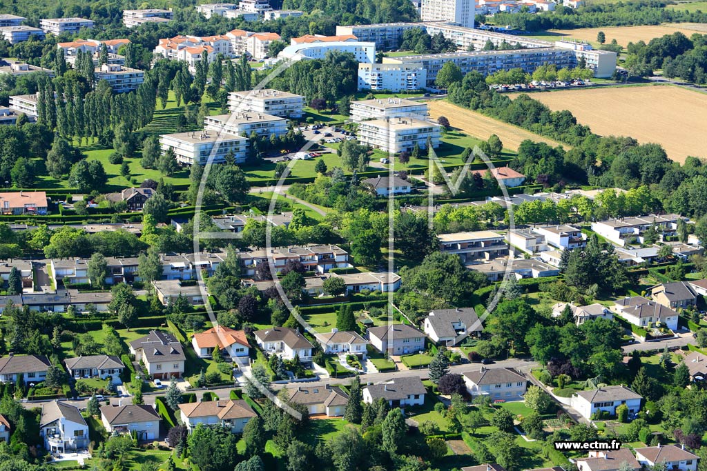 Photo arienne de Metz (Vallires - Les Bordes)