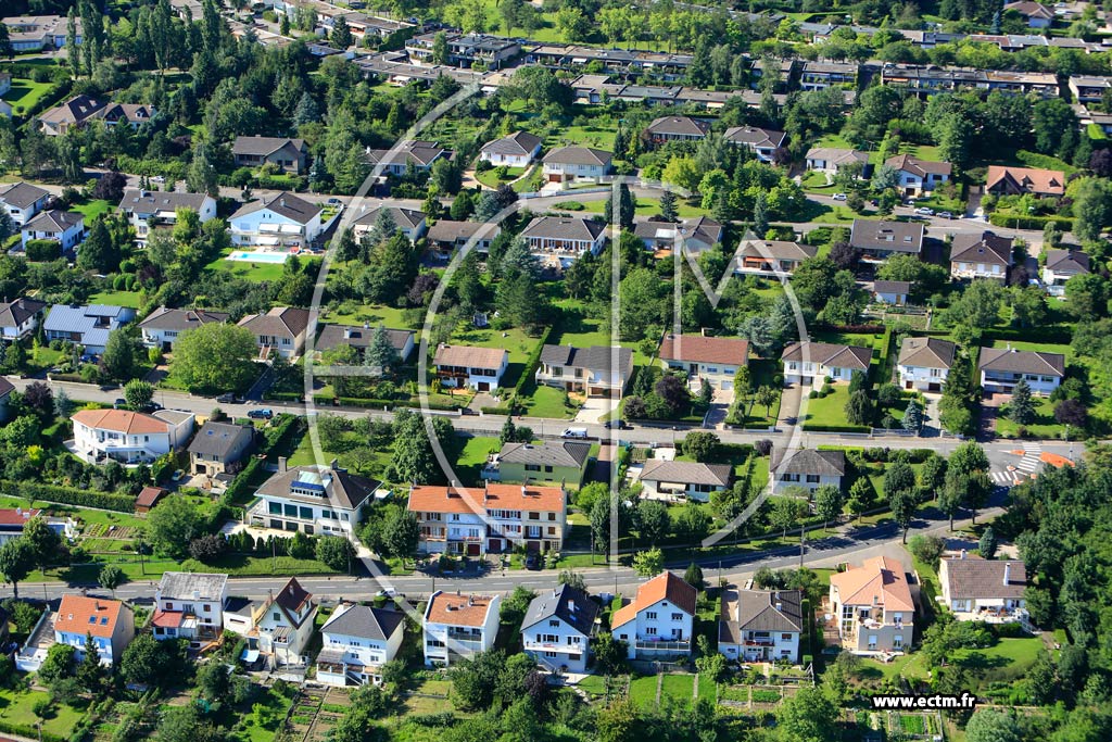 Photo arienne de Metz (Vallires - Les Bordes)