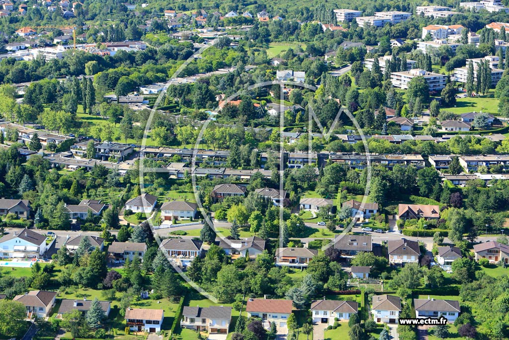 Photo arienne de Metz (Vallires - Les Bordes)