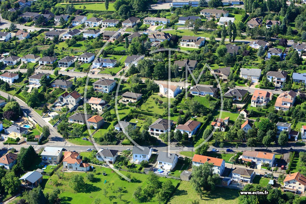 Photo arienne de Metz (Vallires - Les Bordes)