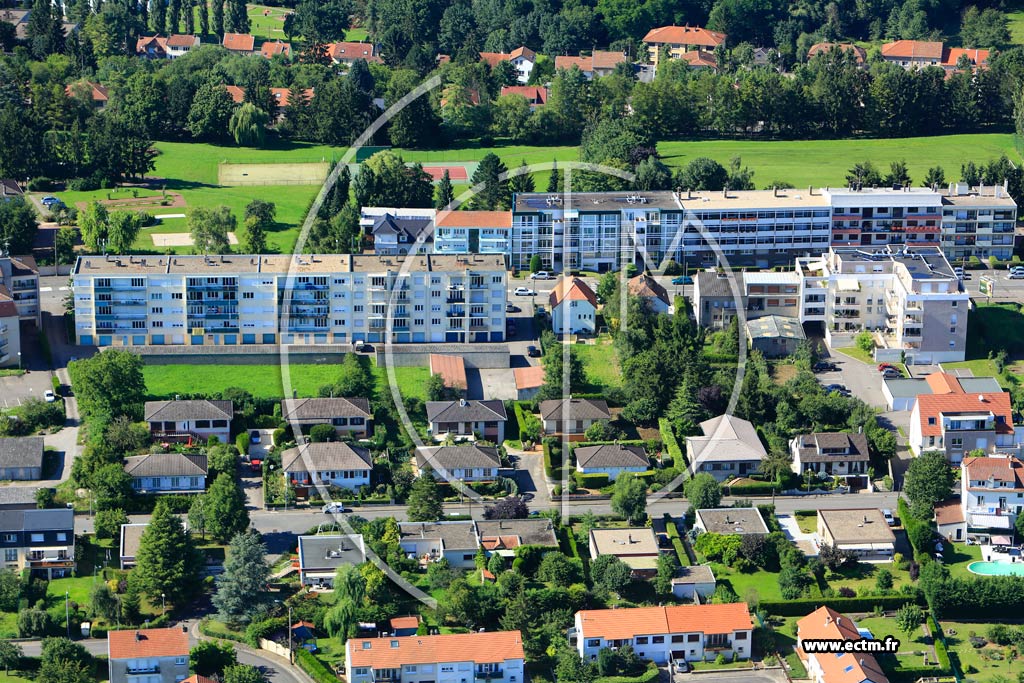 Photo arienne de Metz (Vallires - Les Bordes)