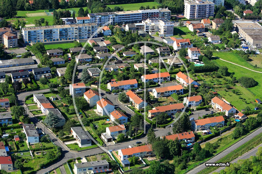 Photo arienne de Metz (Vallires - Les Bordes)