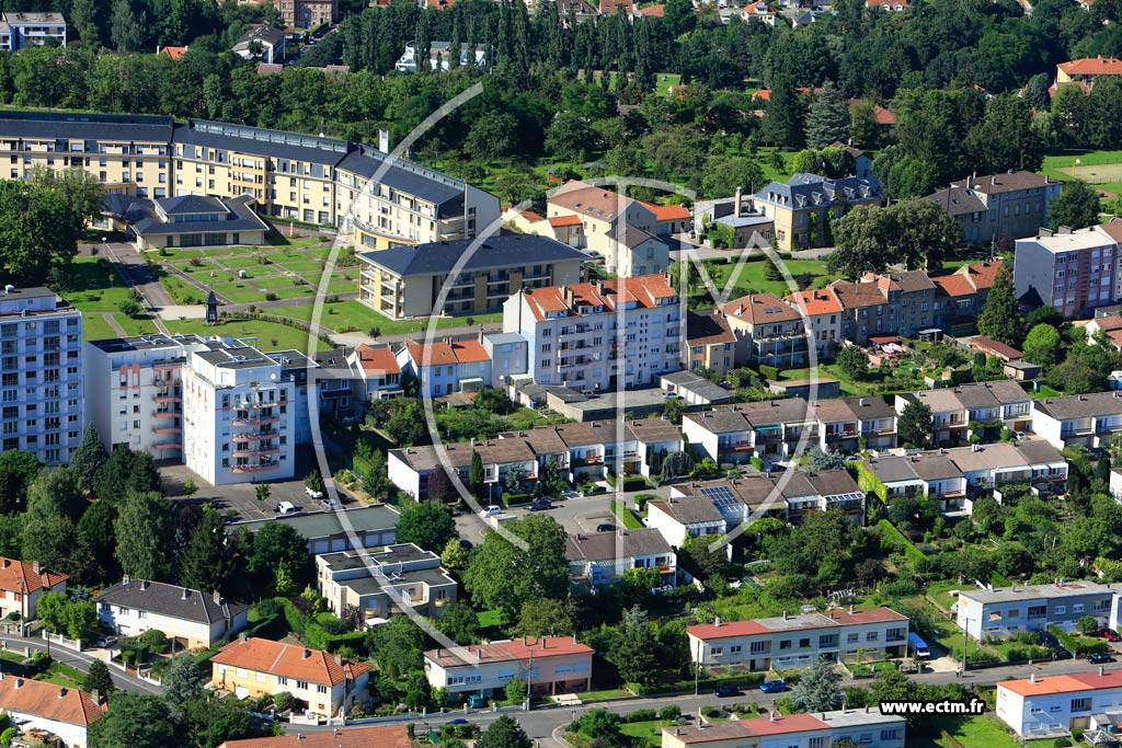 Photo arienne de Metz (Vallires - Les Bordes)