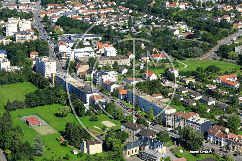 Photo arienne de Metz (Vallires - Les Bordes)