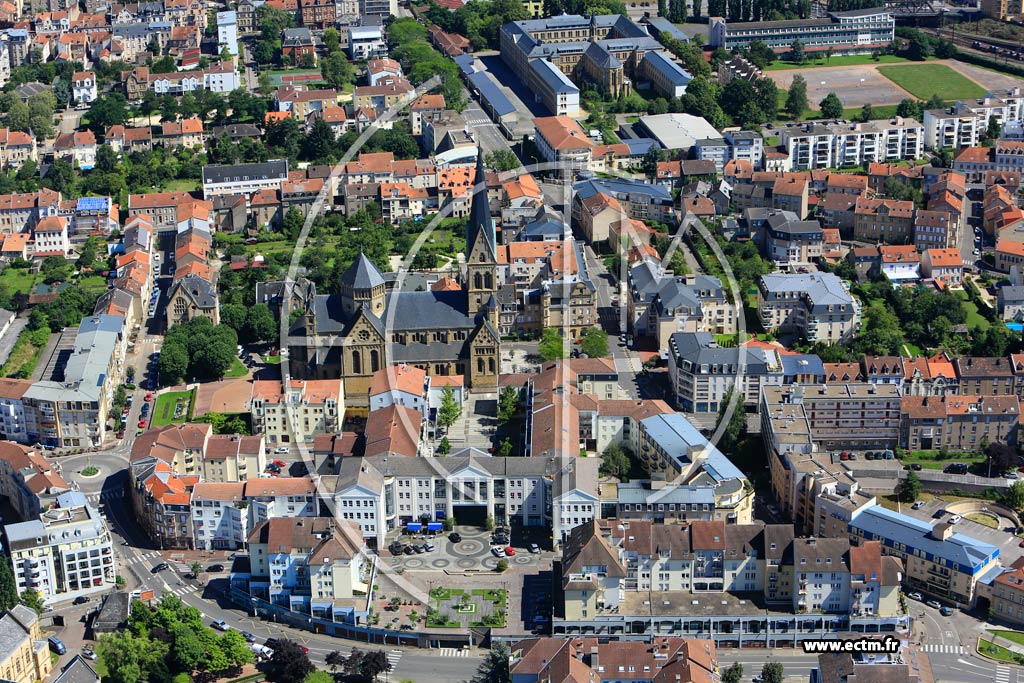 Photo arienne de Montigny-ls-Metz