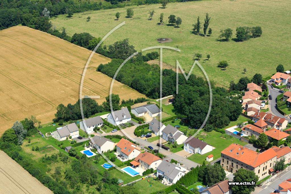 Photo arienne de Montoy-Flanville (Flanville)