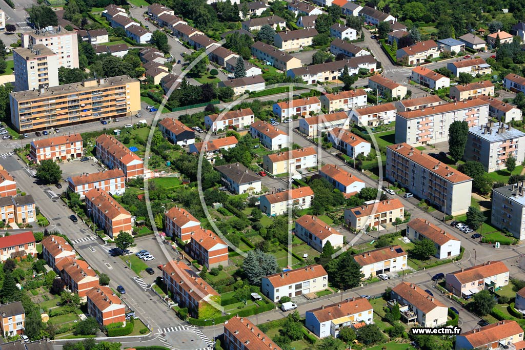 Photo arienne de Moulins-ls-Metz