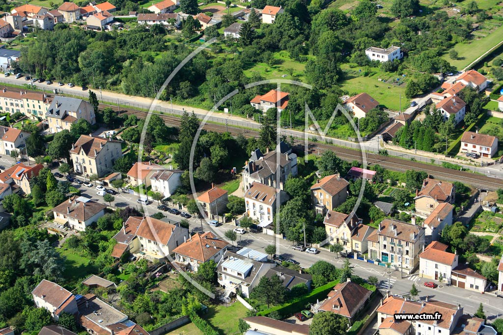 Photo arienne de Pont--Mousson (Rive Gauche)