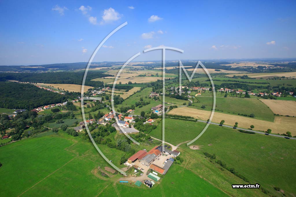 Photo arienne de Chmery-les-Deux