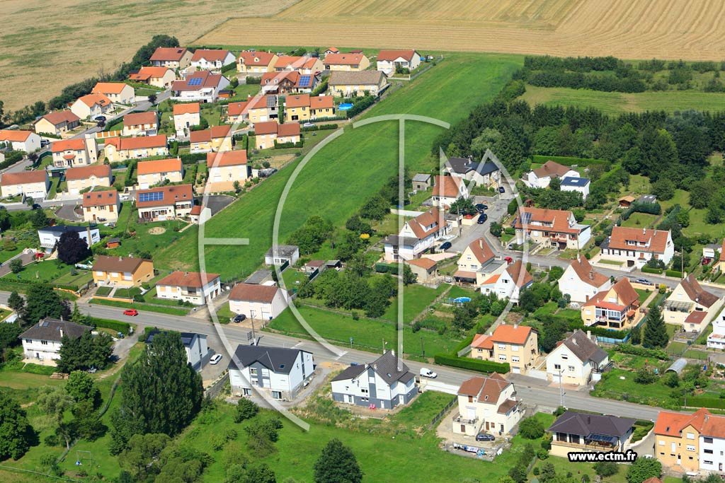 Photo arienne de Kdange-sur-Canner