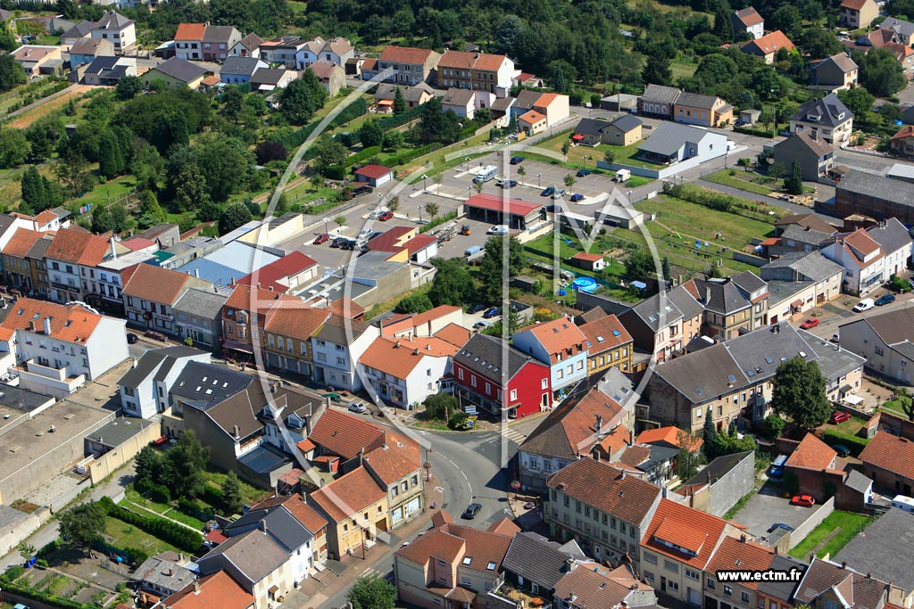 Photo arienne de L'Hopital