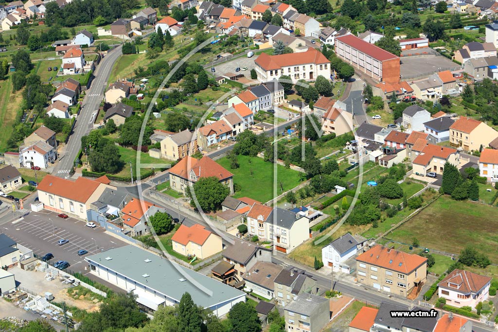 Photo arienne de L'Hopital